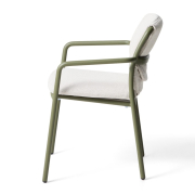 Krzesło ogrodowe Linosa zielone Kave Home