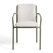 Krzesło ogrodowe Linosa zielone Kave Home