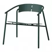 Krzesło ogrodowe Novo lounge zielone AYTM