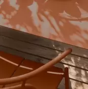 Krzesło ogrodowe Novo pomarańczowe AYTM