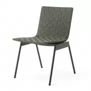 Krzesło ogrodowe Ville AV33 brązowo-zielone Andtradition
