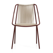 Krzesło ogrodowe Zivia bordowe Kave Home