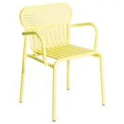 Krzesło Ogrodowe Week-End Bridge Żółte Petite Friture