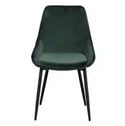 KRZESŁO SIERRA ZIELONE VELVET ROWICO