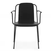 KRZESŁO STUDIO Z PODŁ. CZARNE NORMANN COPENHAGEN