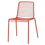 Krzesło Ogrodowe Summer Czerwone Scab Design