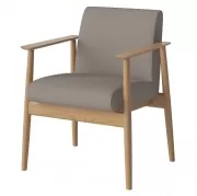 Krzesło Visti ciemnobeżowe Bolia