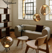 Lampa bezprzewodowa Melt Large brązowa Tom Dixon