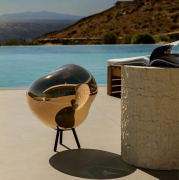 Lampa bezprzewodowa Melt Large Gold Tom Dixon