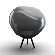 Lampa bezprzewodowa Melt Large Nickel Tom Dixon