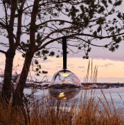 Lampa bezprzewodowa Melt Large Nickel Tom Dixon