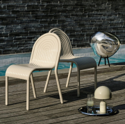 Lampa bezprzewodowa Melt Large Silver Tom Dixon