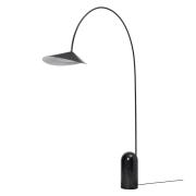 Lampa podłogowa Arum Arched czarna Ferm Living