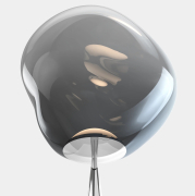 Lampa podłogowa Melt Cone Fat Nickel Tom Dixon