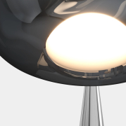 Lampa podłogowa Melt Cone Fat Nickel Tom Dixon