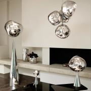 Lampa podłogowa Melt Cone Fat Nickel Tom Dixon