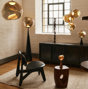 Lampa podłogowa Melt Cone Fat bronze Tom Dixon