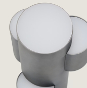 Lampa przenośna Adrina ciemnoszara Kave Home