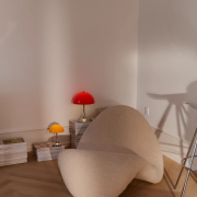 Lampa przenośna Panthella Originals 250 czerwona Louis Poulsen