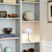 Lampa przenośna Panthella Originals 250 niebiesko-szara Louis Poulsen