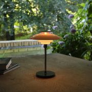 Lampa przenośna PH 80 biała - chromowana Louis Poulsen