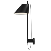 Lampa ścienna Yuh czarna Louis Poulsen