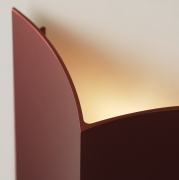 Lampa ścienna Concave 27 Oxide Pholc