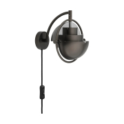 Lampa ścienna Multi-Lite czarny mosiądz Gubi