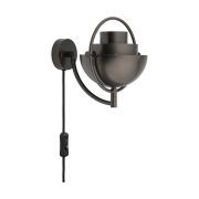 Lampa ścienna Multi-Lite czarny mosiądz Gubi