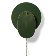 Lampa ścienna Nebula 01 ciemnozielona Serax