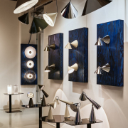 Lampa ścienna Pose beżowa Tom Dixon