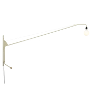 Lampa ścienna Potence kremowa Vitra