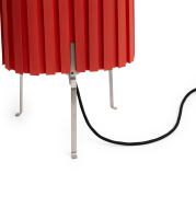 Lampa stołowa Canelé czerwona HAY