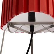 Lampa stołowa Canelé czerwona HAY
