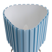 Lampa stołowa Canelé niebieska HAY