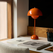 Lampa Stołowa Flowerpot VP3 Zesty Orange Andtradition