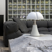 Lampa stołowa Pipistrello Pop White Matt 35 cm Martinelli Luce