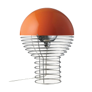 Lampa stołowa Wire 40 cm pomarańczowa Verpan