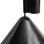 Lampa wisząca Compass regulowana czarna HAY