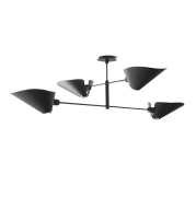 Lampa wisząca Bonnet SC91 czarna Andtradition