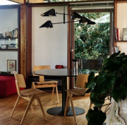 Lampa wisząca Bonnet SC91 czarna Andtradition