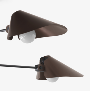 Lampa wisząca Bonnet SC93 metaliczny brąz Andtradition