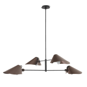 Lampa wisząca Bonnet SC92 metaliczny brąz Andtradition