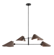 Lampa wisząca Bonnet SC92 metaliczny brąz Andtradition
