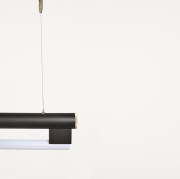 Lampa wisząca Eiffel Single 1000 Gunmetal Steel Frama