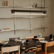 Lampa wisząca Eiffel Single 1000 Gunmetal Steel Frama