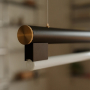 Lampa wisząca Eiffel Single 1000 Gunmetal Steel Frama