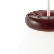 Lampa wisząca Hinx burgundowa Normann Copenhagen