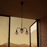 Lampa wisząca PH 1/1 Centenary Edition 3 ramiona Louis Poulsen
