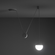 Lampa wisząca Planets 1 opalizowana Brokis